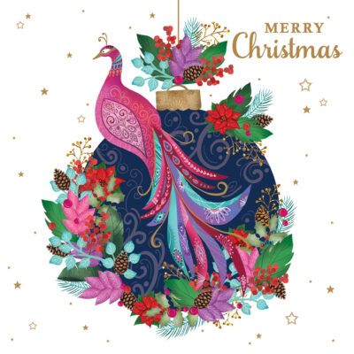 Ornate Partridge Christmas Cards