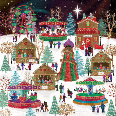 Festive Fairground Christmas Cards
