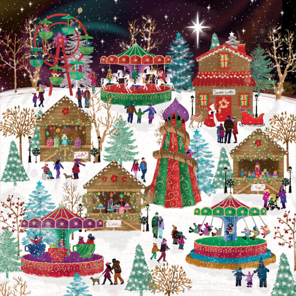 Festive Fairground Christmas Cards