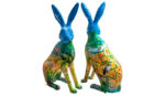 Sculpture Hare Today Gone Tomorrow
