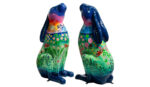 Sculpture Hare Comes The Night