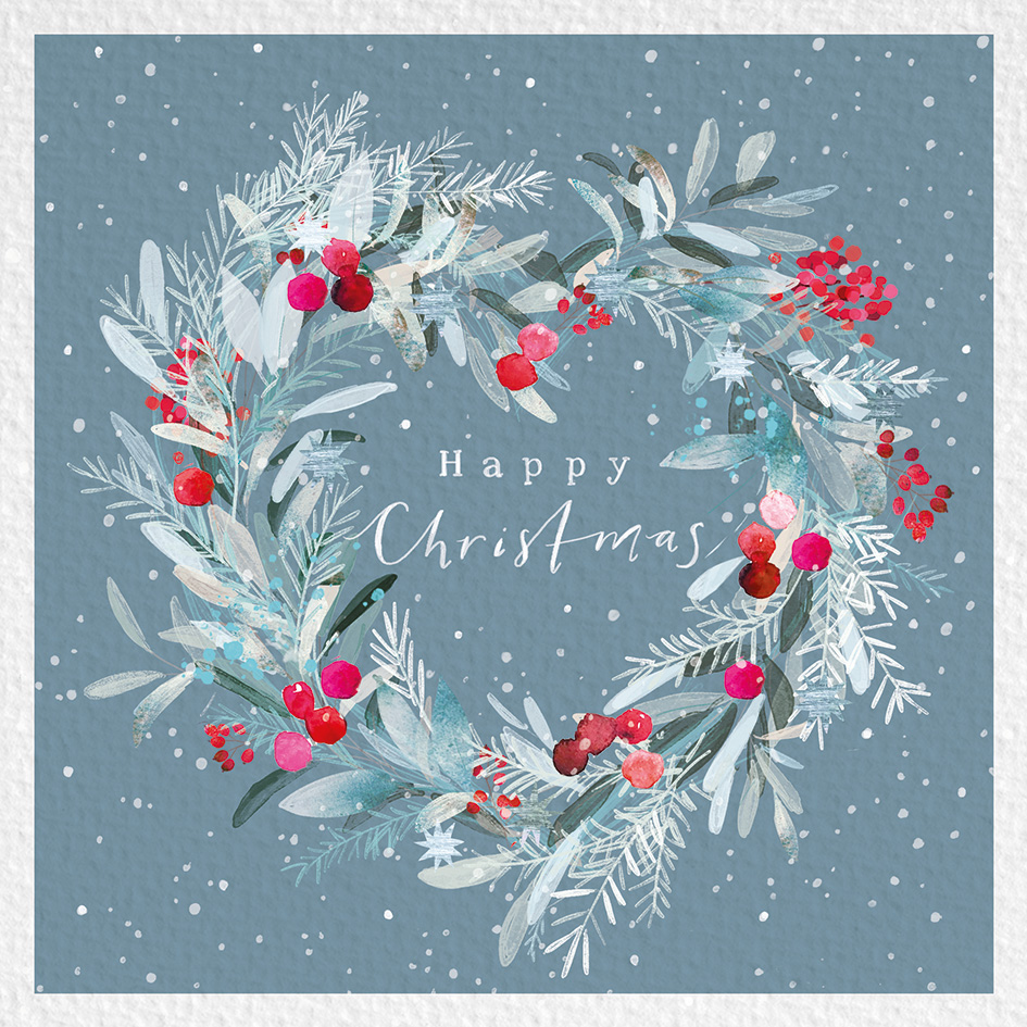 Christmas 2026 - Standard Cards - Heart Wreath