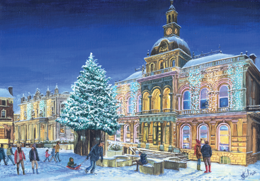 Christmas 2026 - Local Scene Cards - Ipswich